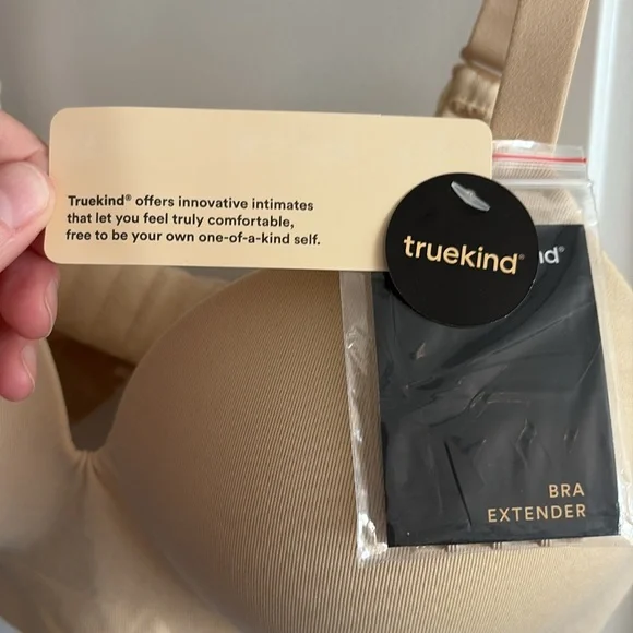Truekind bra size L NWT and bra extender - Picture 3 of 7